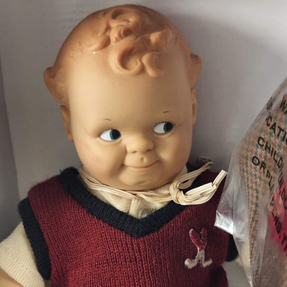 Kewpie Cameo Collectibles 12" Scootles Golfer Boy V3076 - Picture 5 of 10